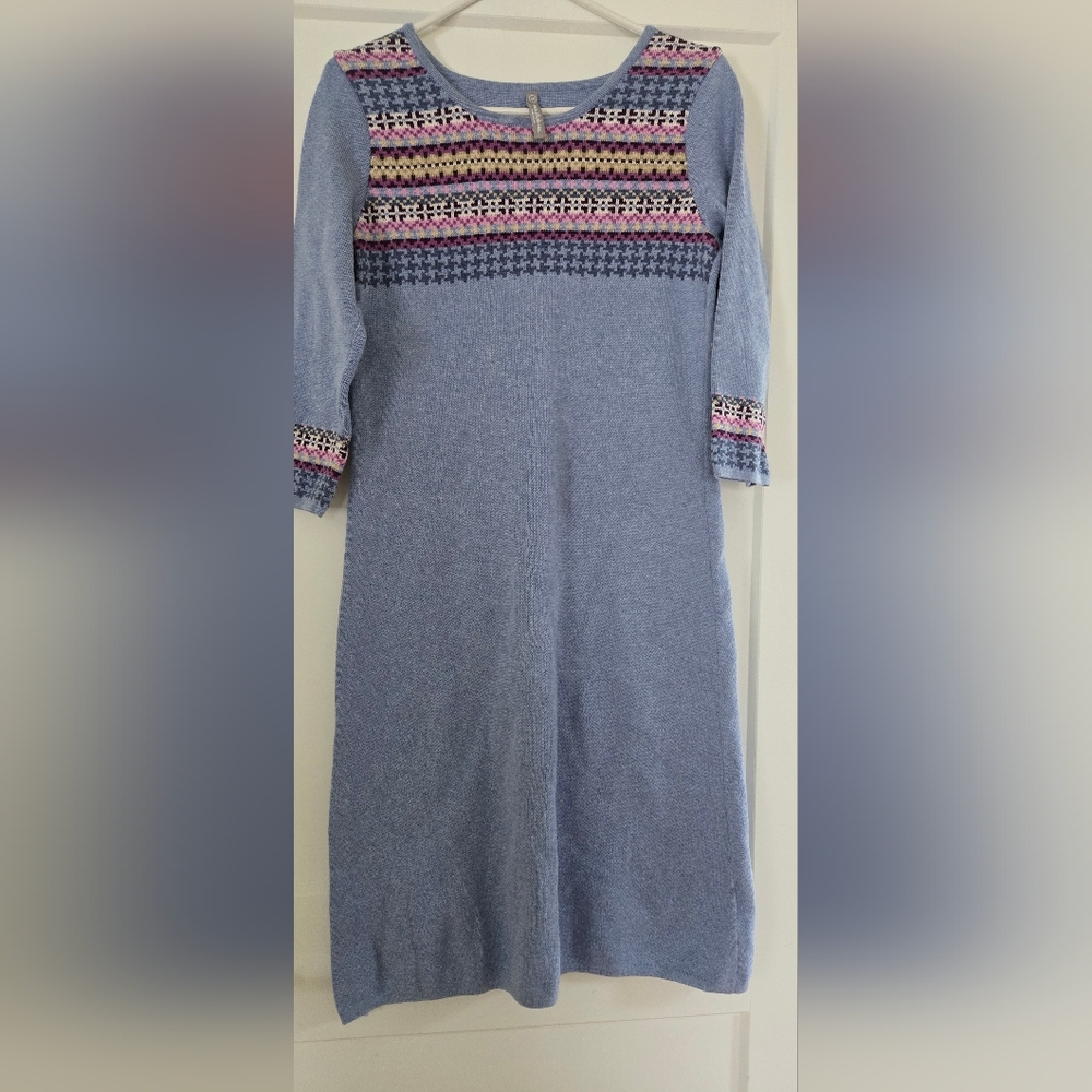 Hanna Andersson Women's Colorful Patterned Dress. Cotton
